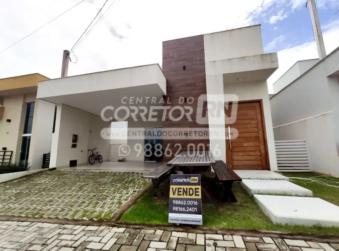 -Fellipe creci-6944 - Venda - Ecoville 1 - R$ 600.0000 - Casa c/3 quartos - Parque das Naç
