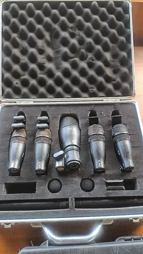 Kit microfone dylan bateria