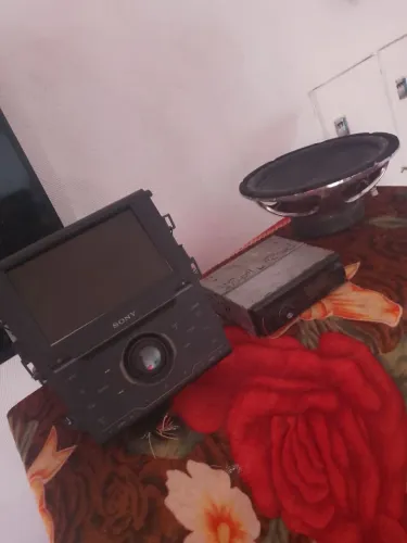 Multimídia rádio pioner auto falante 