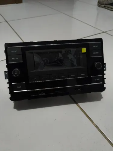 SOM RADIO POLO 2026 C/ BLUETOOH ANDROID E APPLE CAR PLAY SEM USO 