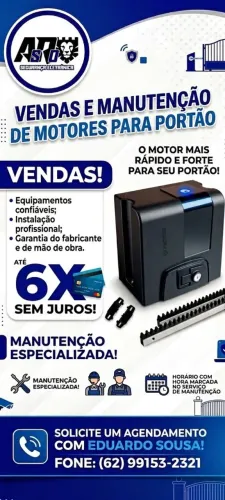 Motor para portão Rossi