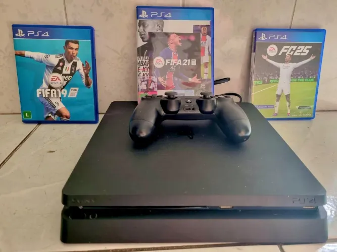 PS4 SLIM SEMINOVO