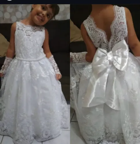 Vestido Daminha formatura ABC