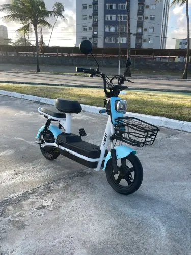 Bicicleta elétrica 350w nova, sem uso!