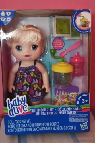Baby Alive Papinha Divertida Lacrada