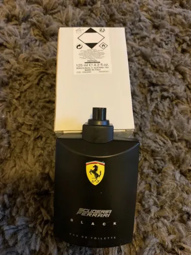 Perfume Ferrari Black 125ml - Tester - Original e Novo