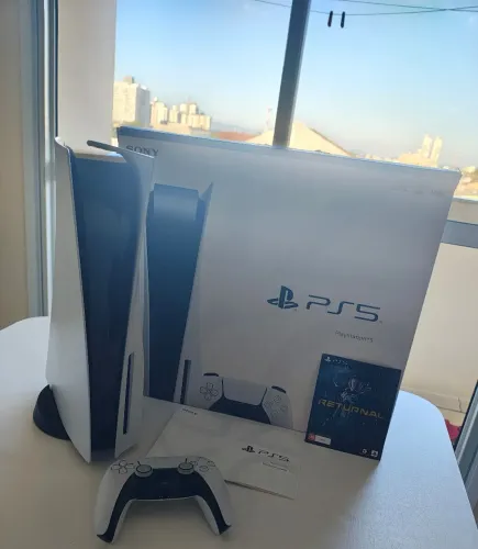 PS5 FAT 1TB COM LEITOR DE DISCO NA CAIXA!