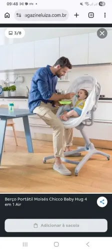 Berço moises 4 em 1