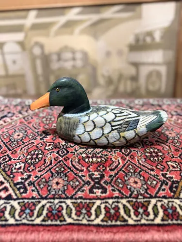 Pato de madeira 