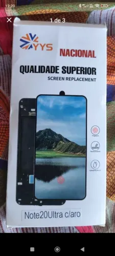 Tella original do NOte 20 ultra