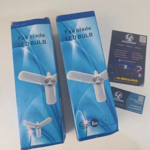 Lâmpada LED Pétala Retrátil 45W Branca Fria - Alta Luminosidade e Economia de Energia