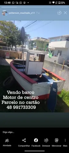 Barco com registro 