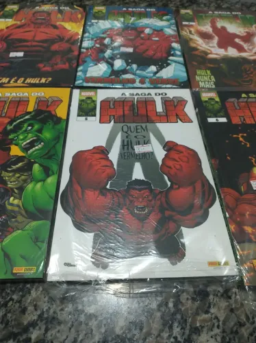 A saga do Hulk completo em 6 edições