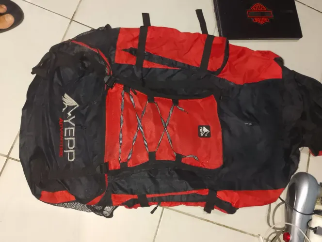 Mochila camping( 80 cm de altura)