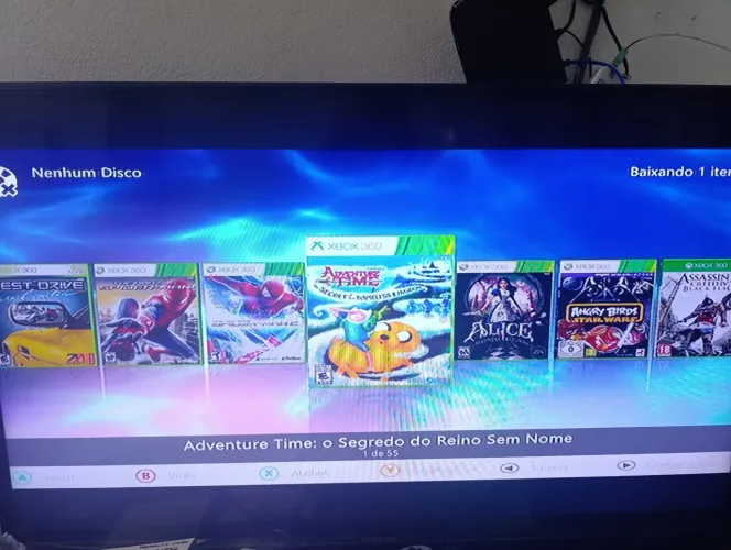HD 500 GIGA XBOX 360 COM 80 JOGOS+ CASE USB