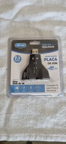 Placa de Som USB