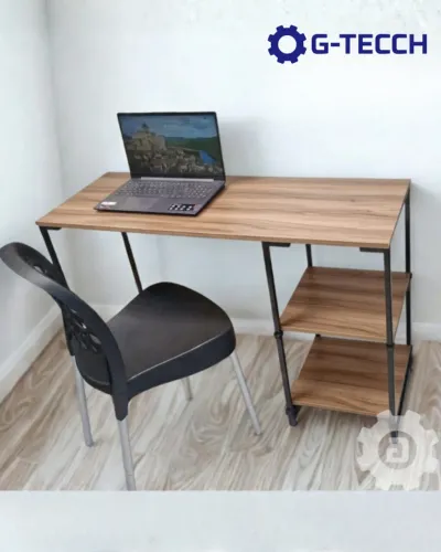 Mesa de Escritório 1,1m NOVA Estilo Industrial Multiuso para Computador Notebook Birô Game