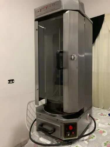 Máquina de churrasco grego elétrica