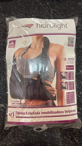 Tipoia Imobilizadora Estofada Velpeau Hidrolight Cor Azul-escuro Tamanho M