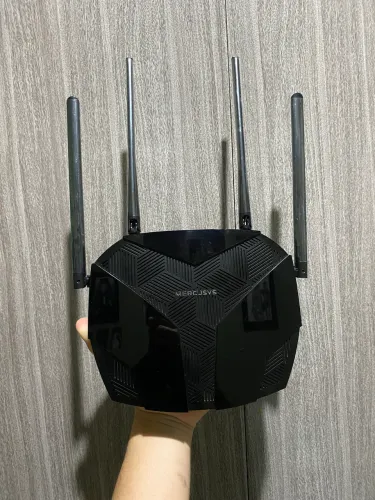 Roteador Mercusys MR70X Wi-Fi 6 Dual Band AX1800 Gigabit - Algumas Unidades