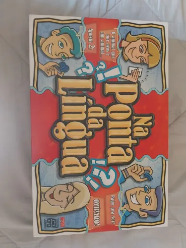 Jogo tabuleiro "Na ponta da Língua"