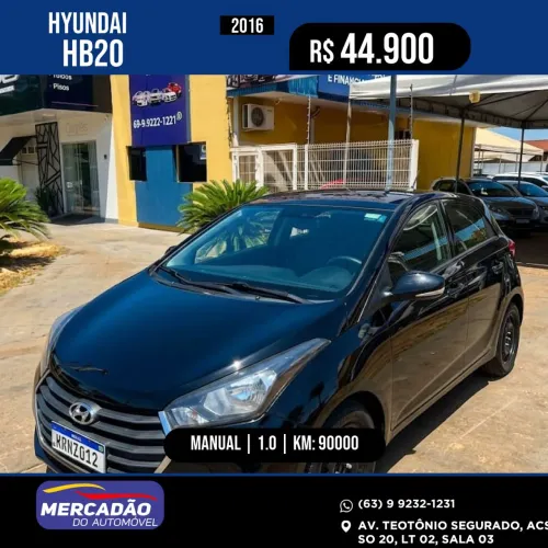 Hyundai HB20 Comf./c.plus/c.style 1.0 Flex 12V 2016