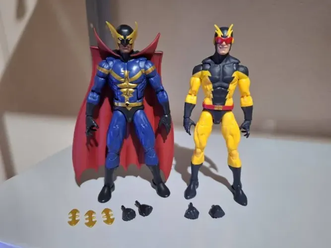 Nighthawk and Blur -Squadron Supreme Marvel Legends Two-Pack