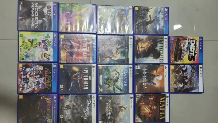 Jogos ps4 e ps5
