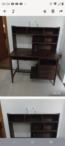 Escrivaninha de sucupira