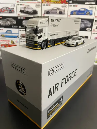 Caminhão GCD Exclusivo Teckwrap Air Force 