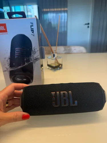 JBL Flip 7 Original Nova na Caixa Bluetooth Preta