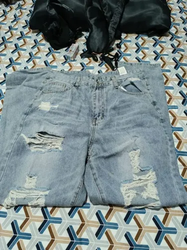 Calça jeans larga (Valor negociável)