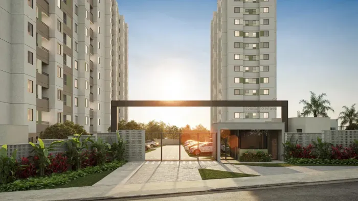 Apartamentos em Cidade Satélite - 2/4 - 50m² -Entrada em 60x -Documentação Grátis -Torres