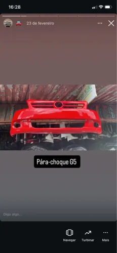 Pára-choques G3, G4, G5, G6, G7 e G8