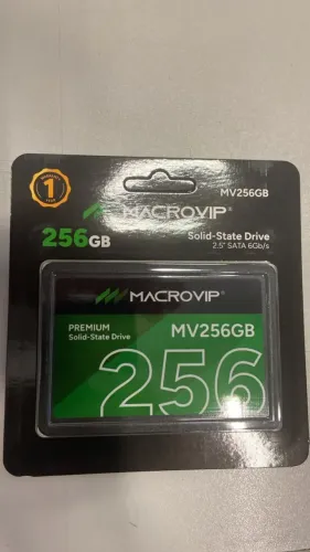 SSD 256GB MACROVIP MV256GB NOVO