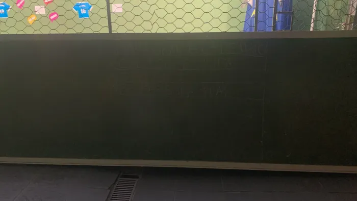 Lousa escolar 4 metros