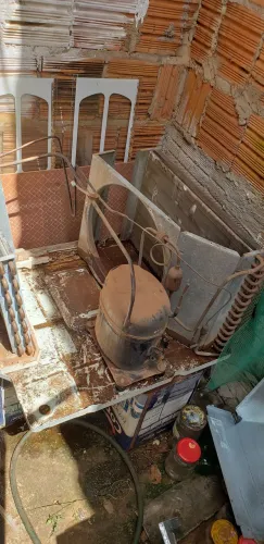 Peça de ar condicionado de janela 