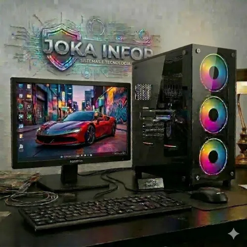 Pc Gamer Completo- Core i5 2400 - 16G - PLACA VIDEO GTX 1050ti 4GG - SSD 128G + HD 250G