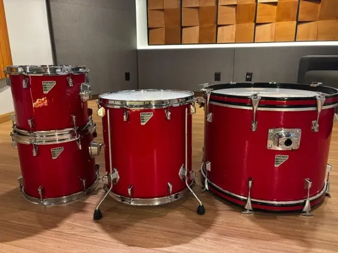 BATERIA ACUSTICA REMO USA VINTAGE