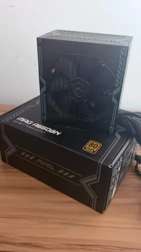 Fonte MSI MAG 650W 80 Plus Bronze - Semi Nova