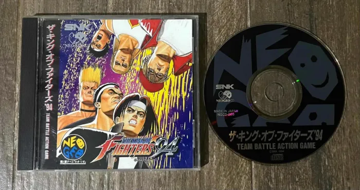 THE KING OF FIGHTERS 94 95 NEO GEO CD ORIGINAIS