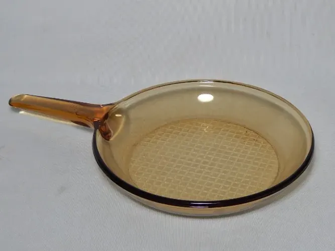 Frigideira em vidro Vision Corning fumê - coledionador