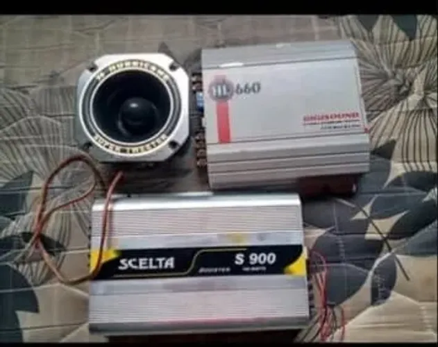 VENDO 1 SUPER TWEETER E 2 MODULOS AUTOMOTIVOS