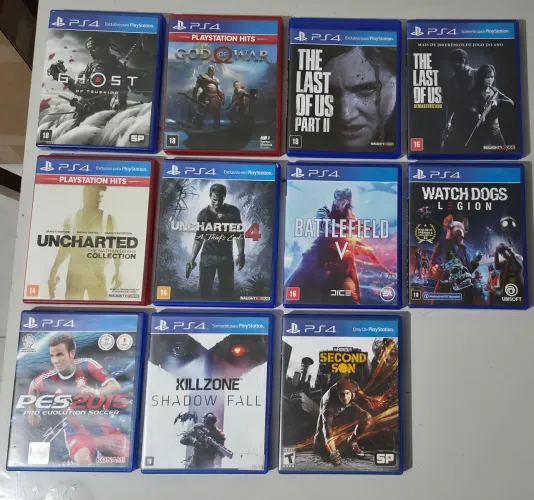 Jogos PS4 Mídia Física