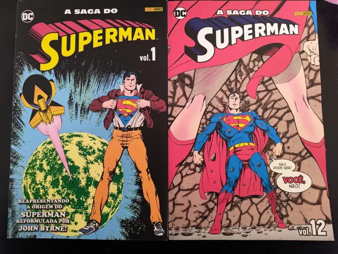 A SAGA DO SUPERMAN 1 AO 12 JOHN BYRNE BRINDE: #18