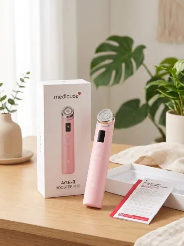Medicube Age-R Booster Pro (Rosa) - Novo na Caixa (Nunca Usado)