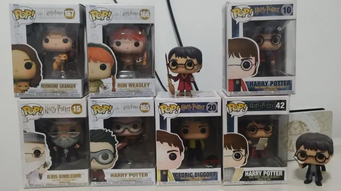Funko pop Harry Potter filmes seriado magia bruxos bruxas