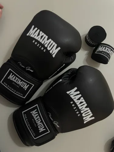 Kit Maximum- luvas + bandagem (boxe - muay thai)