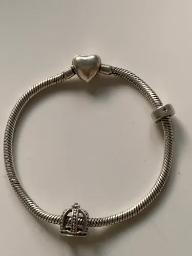 Pulseira Romanel com trava e berloque vivara