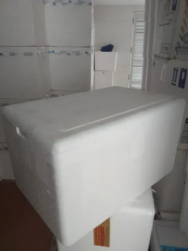 Caixas de isopor